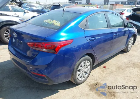 2022 Hyundai Accent Se из США, поврежденный, VIN 3KPC24A62NE186057